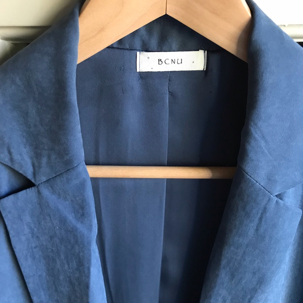 BCNU Stone blue size small blazer
